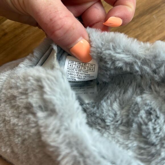 TOMS Womens Alpargata Mallow Mules Flats Slippers Grey Size 8.5 - Picture 3 of 5